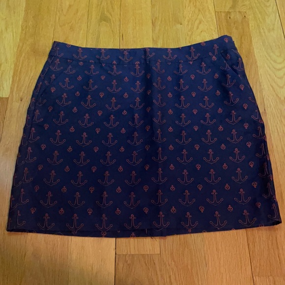 Tommy Hilfiger Dresses & Skirts - Tommy Hilfiger Skirt size 12 Blue with Anchors